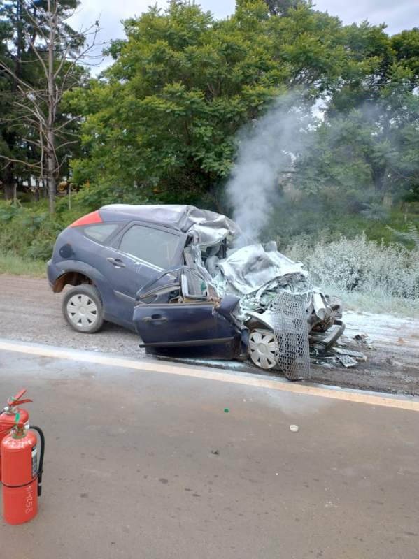 Violento choque en la Ruta Nacional 14 deja un fallecido